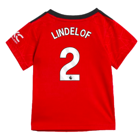 2023-2024 Man Utd Home Baby Kit (Lindelof 2)
