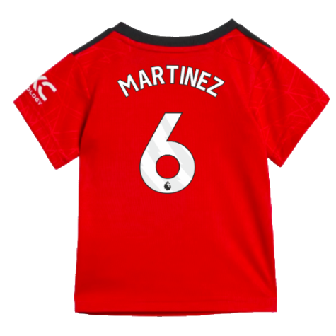 2023-2024 Man Utd Home Baby Kit (Martinez 6)