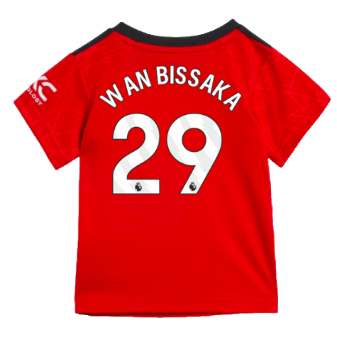 2023-2024 Man Utd Home Baby Kit (Wan Bissaka 29)