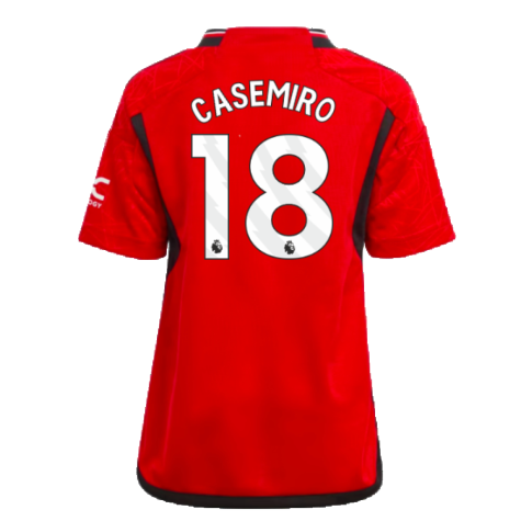 2023-2024 Man Utd Home Mini Kit (Casemiro 18)