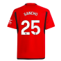 2023-2024 Man Utd Home Shirt (Kids) (Sancho 25)