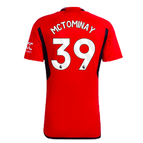 2023-2024 Man Utd Home Shirt (McTominay 39)