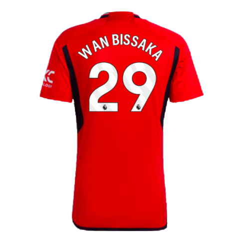 2023-2024 Man Utd Home Shirt (Wan Bissaka 29)