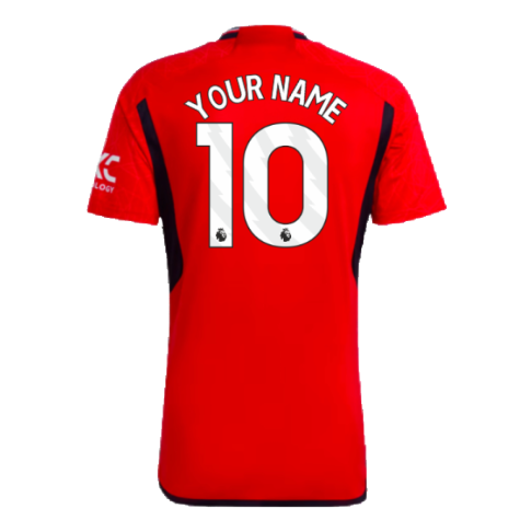 2023-2024 Man Utd Home Shirt (Your Name)