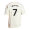 2023-2024 Man Utd Lifestyle OS Tee (White) (Beckham 7)