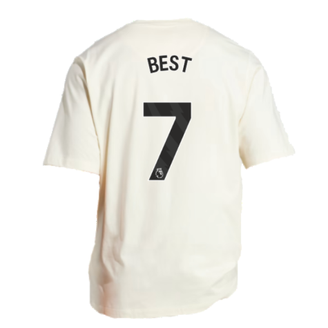 2023-2024 Man Utd Lifestyle OS Tee (White) (Best 7)