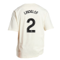 2023-2024 Man Utd Lifestyle OS Tee (White) (Lindelof 2)