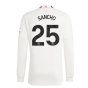 2023-2024 Man Utd Long Sleeve Third Shirt (Sancho 25)