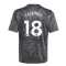 2023-2024 Man Utd Pre-Match Shirt (Black) - Kids (Casemiro 18)
