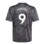 2023-2024 Man Utd Pre-Match Shirt (Black) - Kids (Martial 9)
