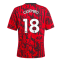 2023-2024 Man Utd Pre-Match Shirt (Red) - Kids (Casemiro 18)