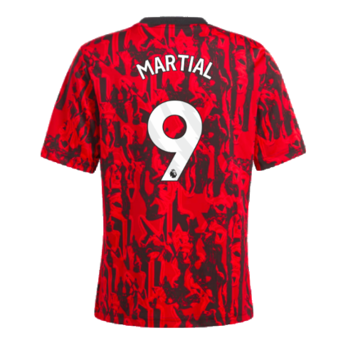 2023-2024 Man Utd Pre-Match Shirt (Red) - Kids (Martial 9)