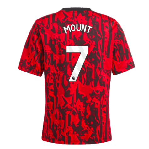 2023-2024 Man Utd Pre-Match Shirt (Red) - Kids (Mount 7)