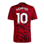 2023-2024 Man Utd Pre-Match Shirt (Red) (Rashford 10)