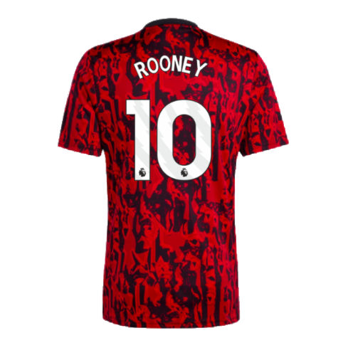 2023-2024 Man Utd Pre-Match Shirt (Red) (Rooney 10)