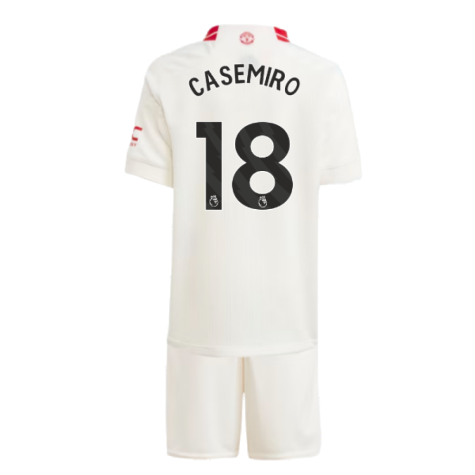 2023-2024 Man Utd Third Mini Kit (Casemiro 18)