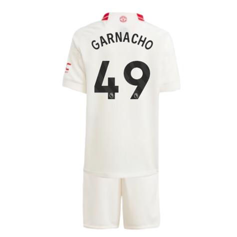 2023-2024 Man Utd Third Mini Kit (Garnacho 17)