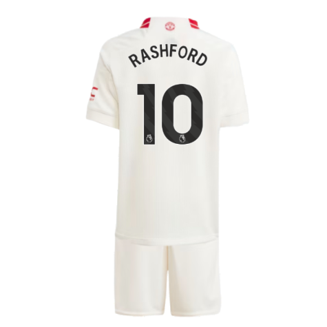 2023-2024 Man Utd Third Mini Kit (Rashford 10)