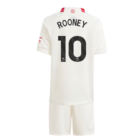 2023-2024 Man Utd Third Mini Kit (Rooney 10)