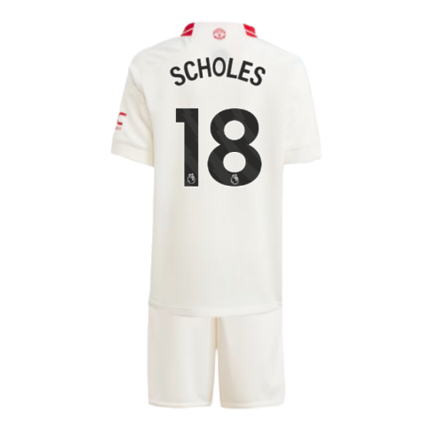 2023-2024 Man Utd Third Mini Kit (Scholes 18)