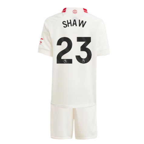 2023-2024 Man Utd Third Mini Kit (Shaw 23)