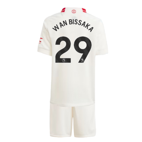 2023-2024 Man Utd Third Mini Kit (Wan Bissaka 29)