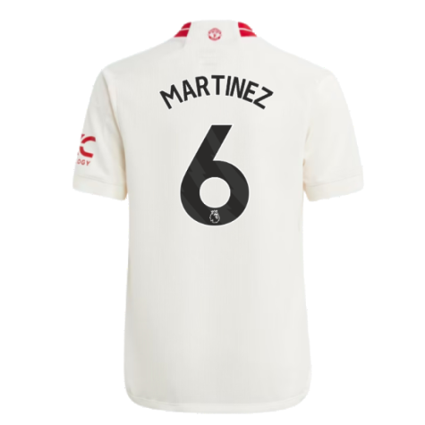 2023-2024 Man Utd Third Shirt (Kids) (Martinez 6)