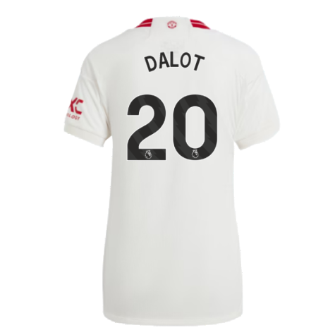 2023-2024 Man Utd Third Shirt (Ladies) (Dalot 20)