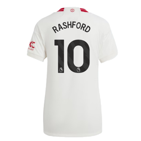 2023-2024 Man Utd Third Shirt (Ladies) (Rashford 10)