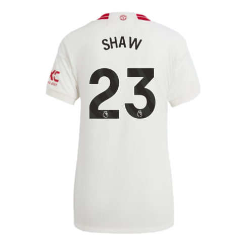 2023-2024 Man Utd Third Shirt (Ladies) (Shaw 23)