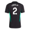 2023-2024 Man Utd Training Jersey (Black) (Lindelof 2)