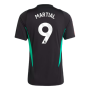 2023-2024 Man Utd Training Jersey (Black) (Martial 9)