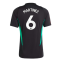 2023-2024 Man Utd Training Jersey (Black) (Martinez 6)