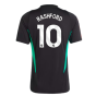 2023-2024 Man Utd Training Jersey (Black) (Rashford 10)