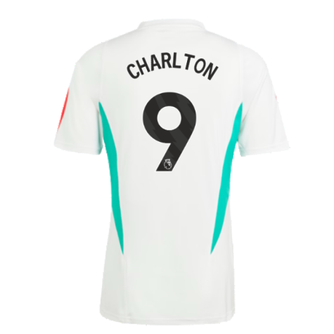2023-2024 Man Utd Training Jersey (White) (Charlton 9)
