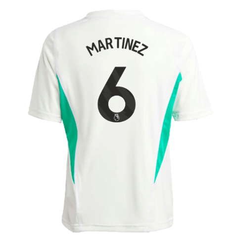 2023-2024 Man Utd Training Jersey (White) - Kids (Martinez 6)
