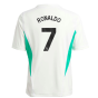 2023-2024 Man Utd Training Jersey (White) - Kids (Ronaldo 7)