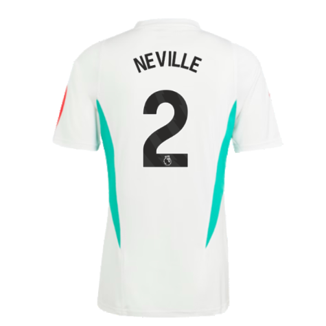 2023-2024 Man Utd Training Jersey (White) (Neville 2)