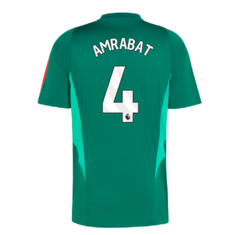 2023-2024 Man Utd Training Shirt (Green) (Amrabat 4)