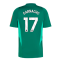 2023-2024 Man Utd Training Shirt (Green) (Garnacho 17)