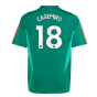 2023-2024 Man Utd Training Shirt (Green) - Kids (Casemiro 18)