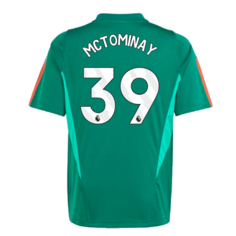 2023-2024 Man Utd Training Shirt (Green) - Kids (McTominay 39)