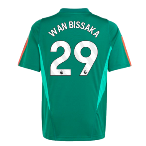 2023-2024 Man Utd Training Shirt (Green) - Kids (Wan Bissaka 29)