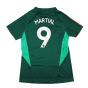 2023-2024 Man Utd Training Shirt (Green) - Ladies (Martial 9)