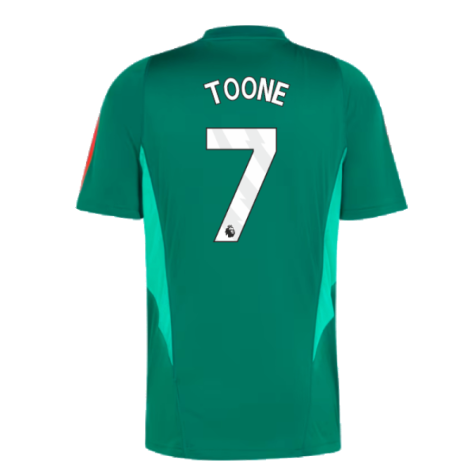 2023-2024 Man Utd Training Shirt (Green) (Toone 7)