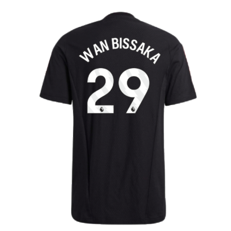 2023-2024 Man Utd Training Tee (Black) (Wan Bissaka 29)
