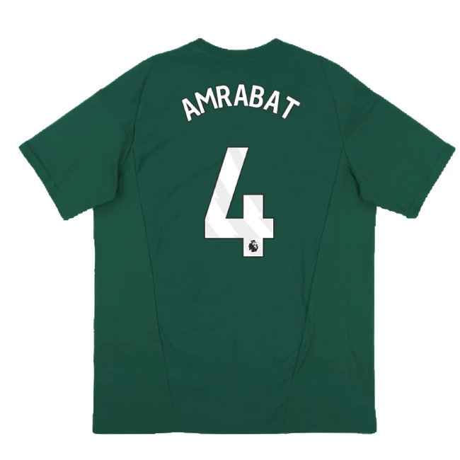 2023-2024 Man Utd Training Tee (Green) (Amrabat 4)