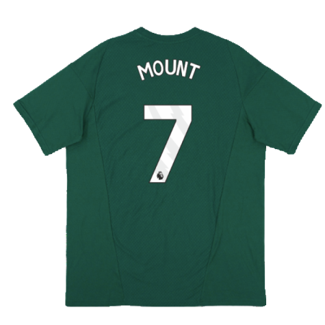 2023-2024 Man Utd Training Tee (Green) (Mount 7)