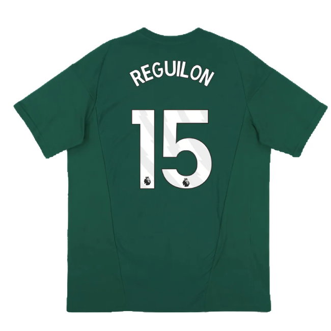 2023-2024 Man Utd Training Tee (Green) (Reguilon 15)