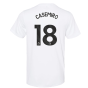 2023-2024 Man Utd Training Tee (White) (Casemiro 18)